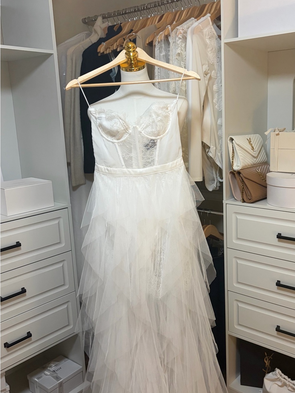 Stunning Nova Luxe Anastasia Tulle Maxi Dress- NWT - Picture 4 of 8